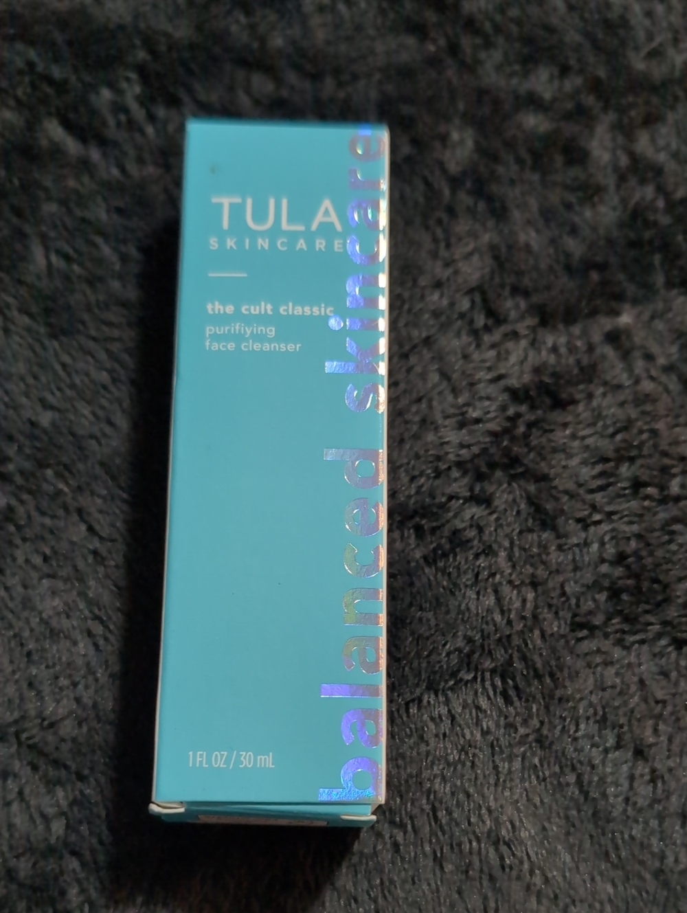 Tula Purifying Face Cleanser in Aqua Blue